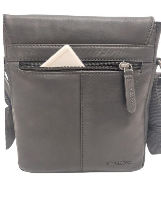 Strellson stratford 2.0 jeremy shoulderbag xsvf black