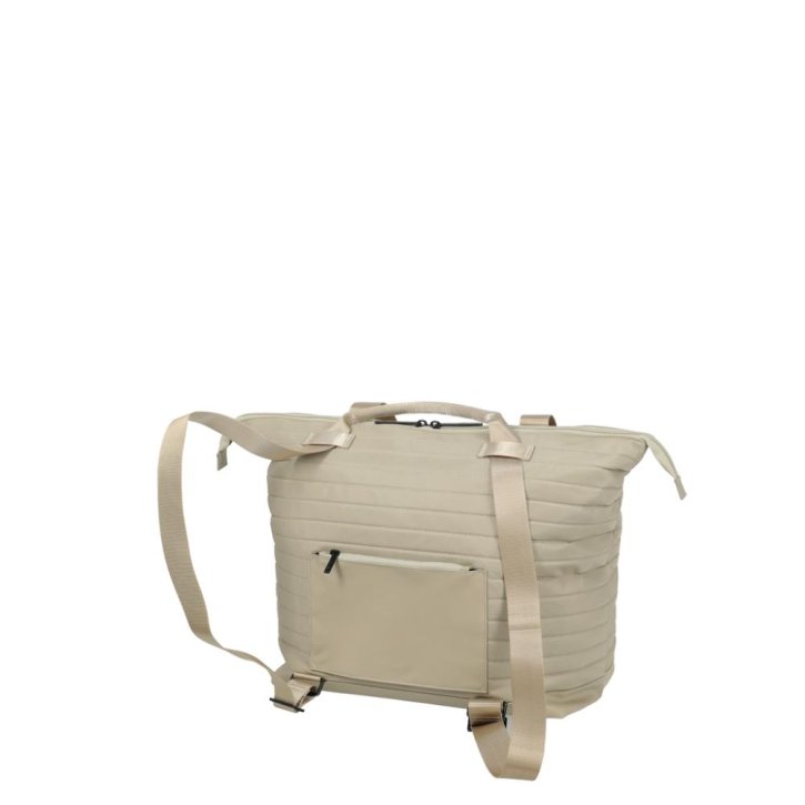 BARBARA & travelite BARBARA STEPP 2in1 Shopper satin nude