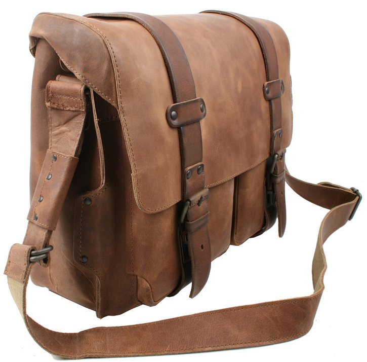  DAN Laptoptasche vintage tan
