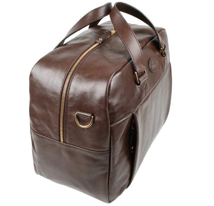 the bridge Reisetasche mit Laptopfach testa di moro