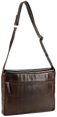 Saccoo SACCOO Messenger Bag mit Laptopfach 87176-03 {choco}