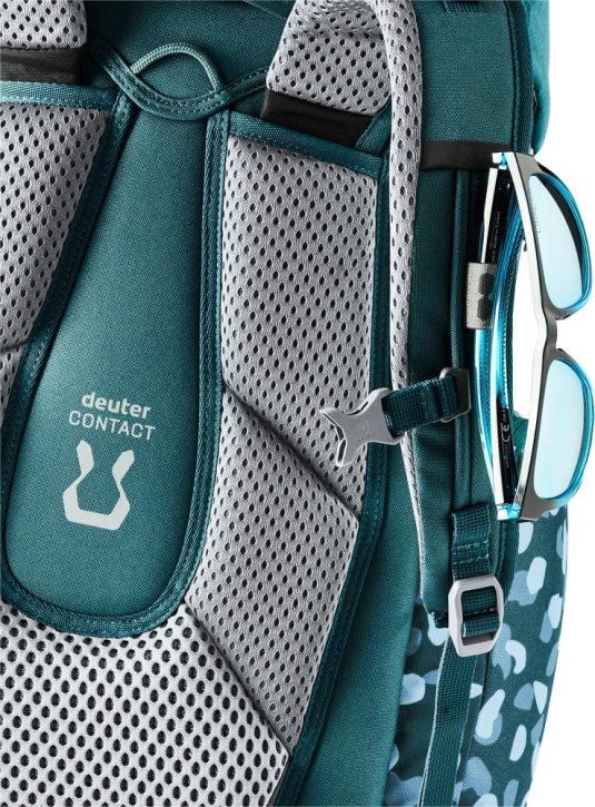 Deuter Scula Schulrucksack deepsea dots