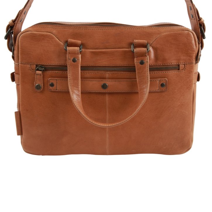 Aunts & Uncles EARL Laptoptasche cognac
