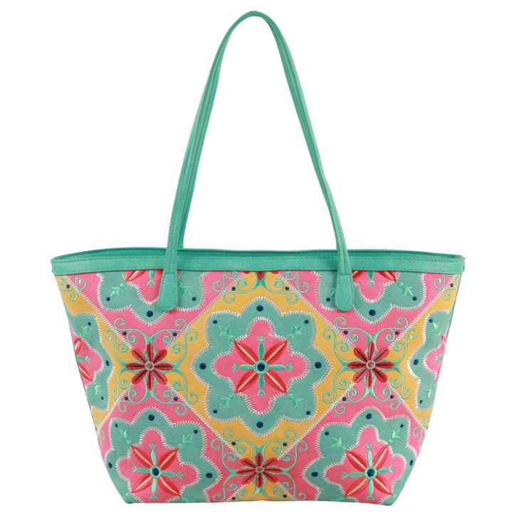 DESIGUAL MARY JACKSON CAPRI Shopper fucsia