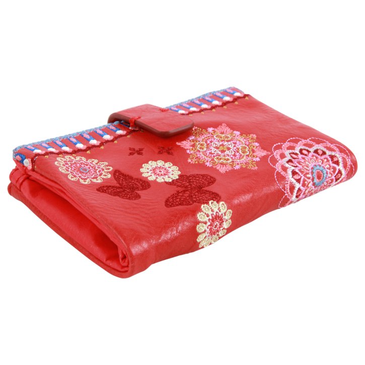 DESIGUAL CHANDY JULIA Portemonnaie carmin