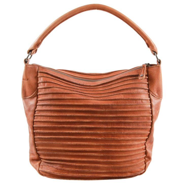 FredsBruder RIFFELPÜPPY Schultertasche cognac