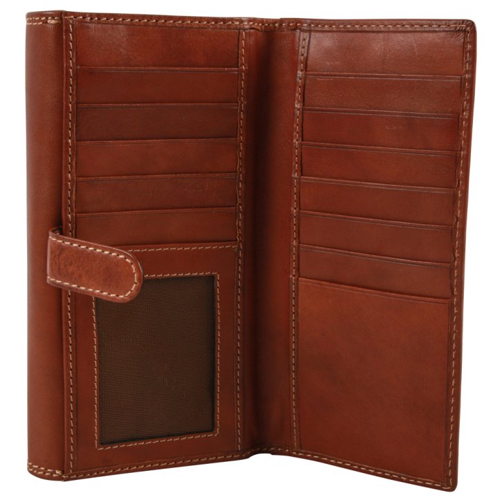 Gianni Conti Brieftasche cognac