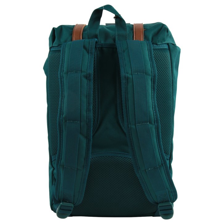 HERSCHEL LITTLE AMERICA MID DEEP TEAL/TAN