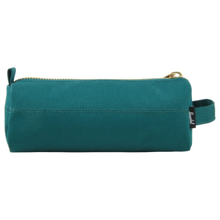 HERSCHEL SETTLEMENT Stiftemäppchen deep teal