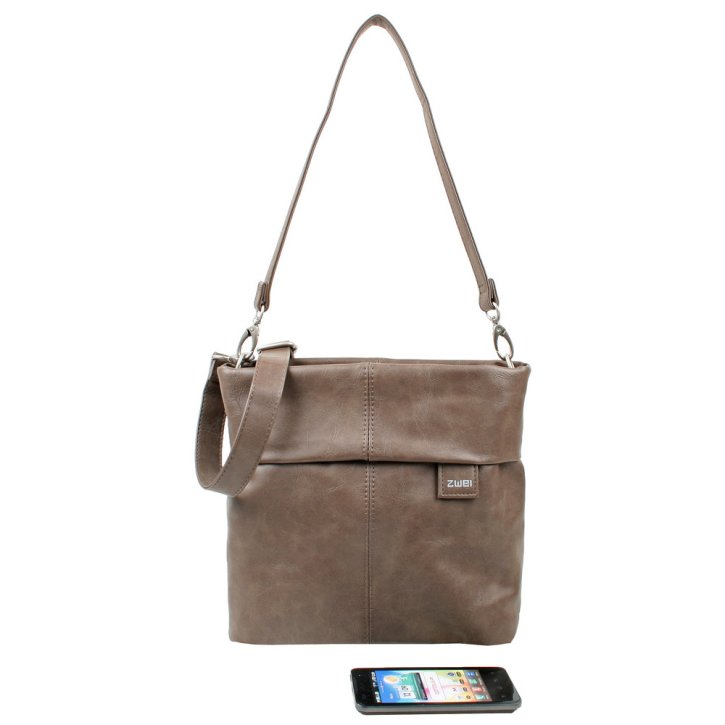 ZWEI Mademoiselle M8 kleine Shoulder Bag taupe