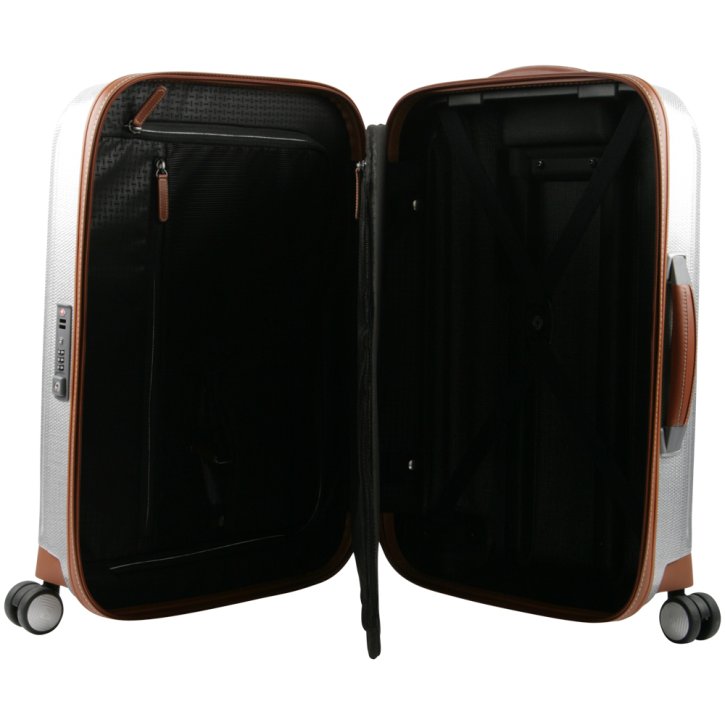 Samsonite Koffer Lite-Cube DLX 55 Trolley alu