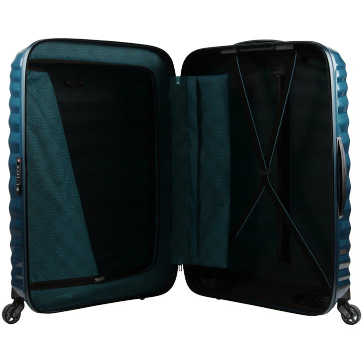 Samsonite Lite-Shock 69/25 Curv-Schalenkoffer petrol blue