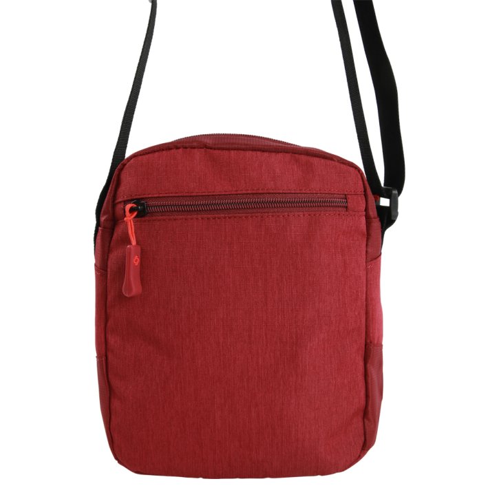 Samsonite REWIND cross Umhängetasche granita red