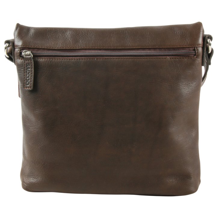 Saccoo SIDGES Umhängetasche dark coffee