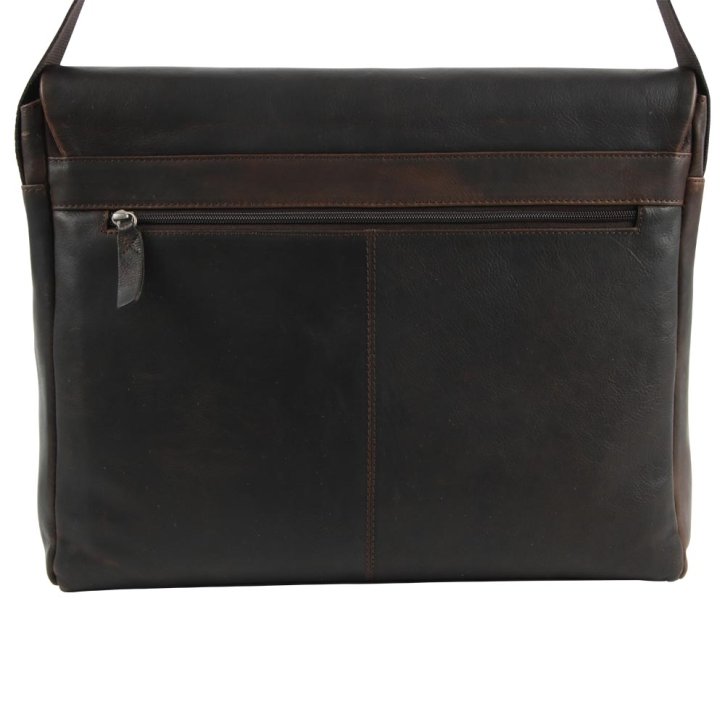 Strellson CAMDEN LHF Messenger dark brown