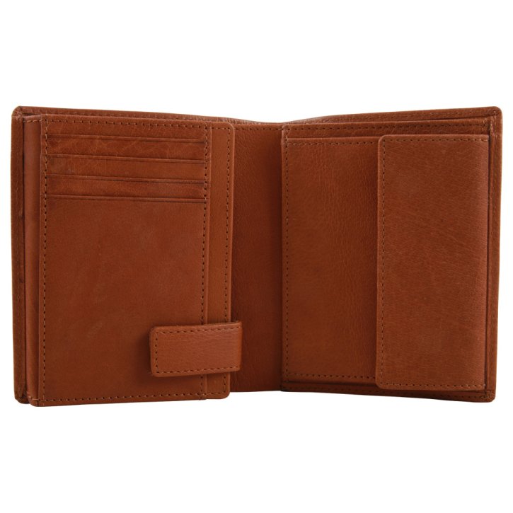 Strellson blackwall billfold v8 RFID Herrenbörse cognac