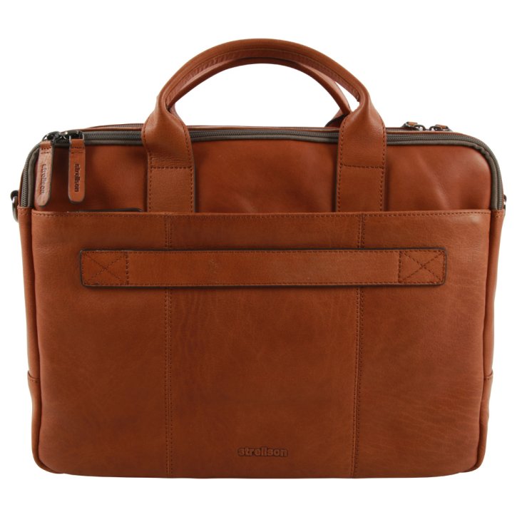 Strellson hyde park Laptoptasche cognac