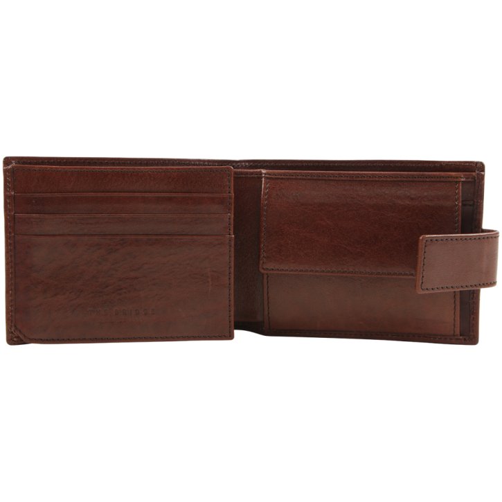 the bridge Scheintasche Rindleder braun