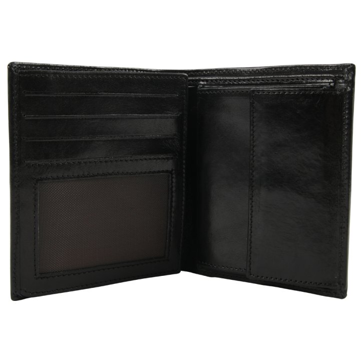 the bridge Scheintasche Rindleder schwarz