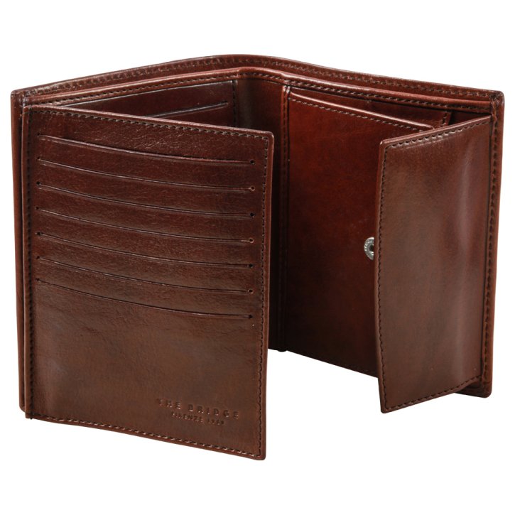 the bridge Scheintasche Rindleder braun