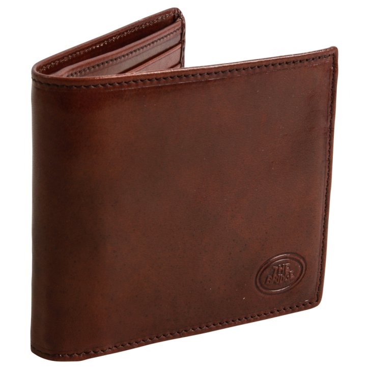 the bridge Kreditkartenhülle Rindleder braun