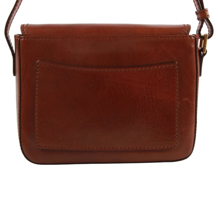 the bridge Damentasche Rindleder braun