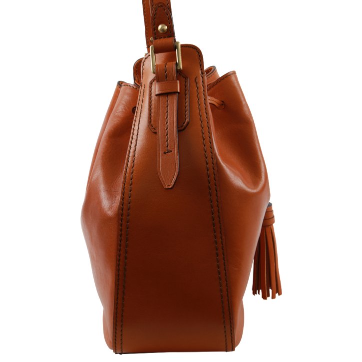 the bridge Damentasche cognac