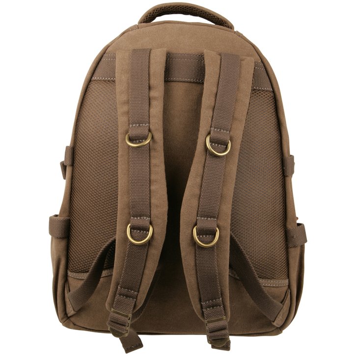 Troop London Backpack L Canvas brown