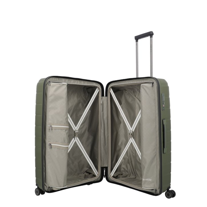 Travelite Air Base 4w L Trolley olive