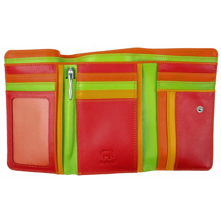 mywalit Medium Tri-fold Outer Zip Purse Jamaica