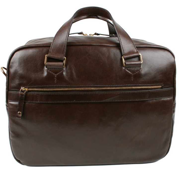 the bridge Reisetasche mit Laptopfach testa di moro