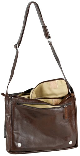 Saccoo SACCOO Messenger Bag mit Laptopfach 87176-03 {choco}