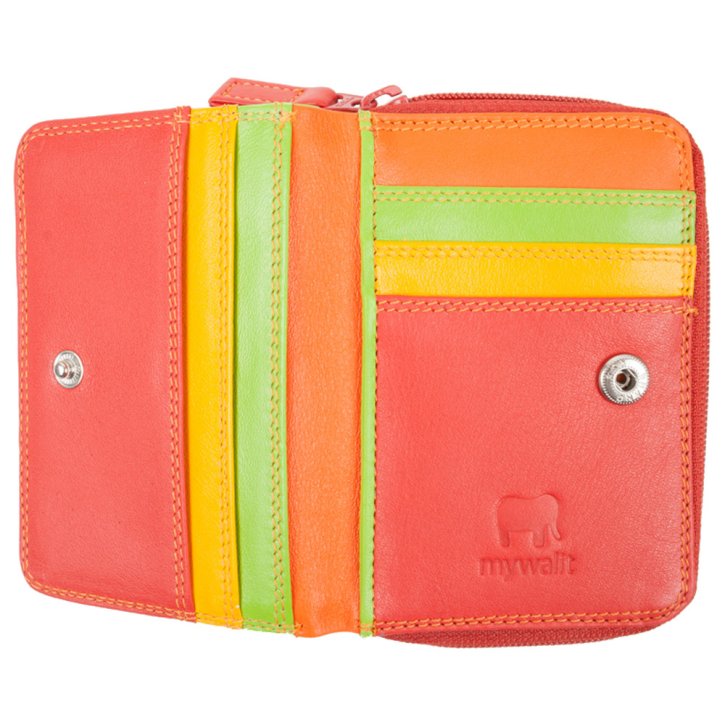 mywalit Small Wallet Zip Around Damenbörse jamaica