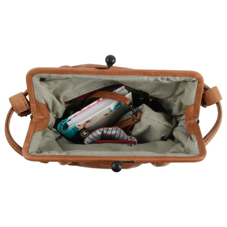  MRS. TEA CAKE Bügeltasche caramel