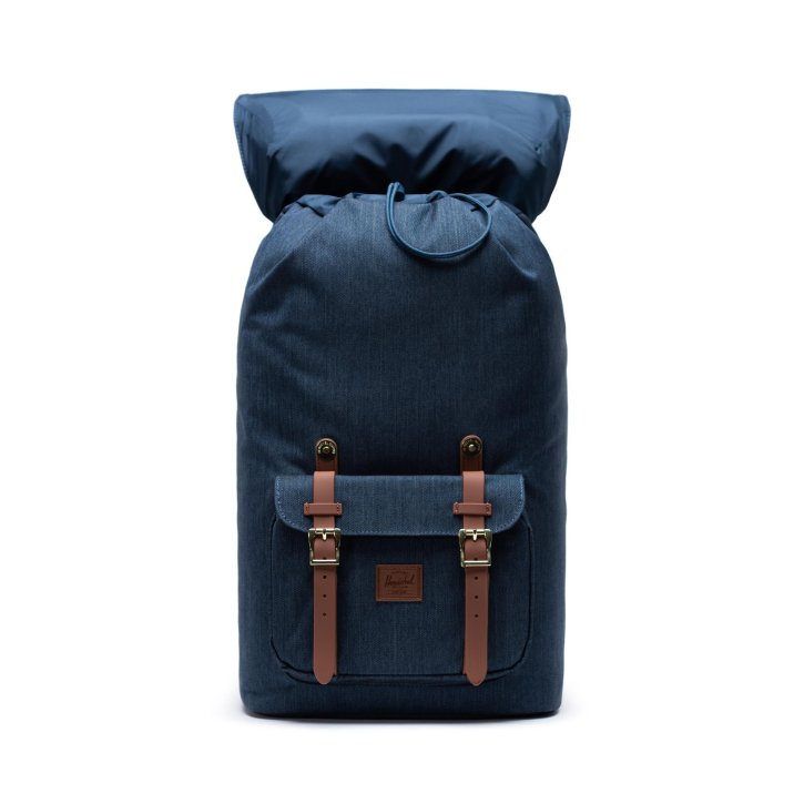 HERSCHEL LITTLE AMERICA Rucksack indigo denim crosshatch