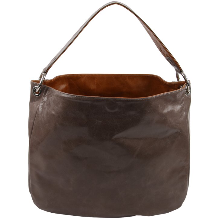 Augenthaler & Heberer ALEKTO Wendetasche taupe/cuoio