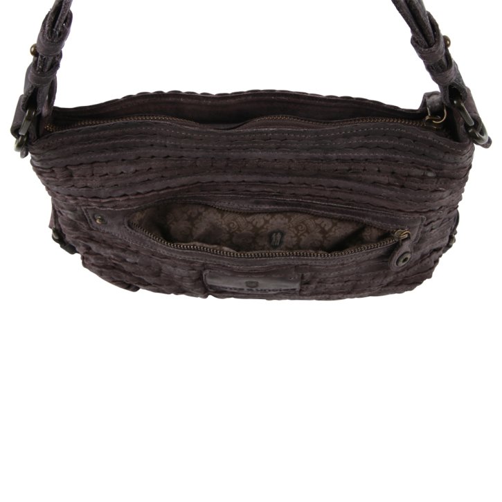  RAVEN Schultertasche fudge