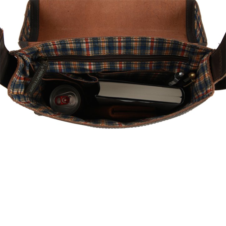  ETHAN Umhängetasche vintage brown