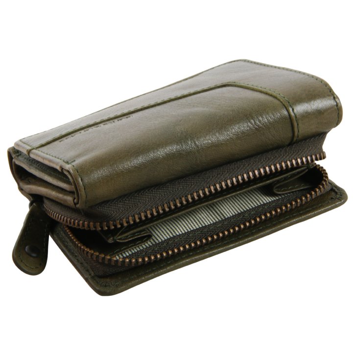 Aunts & Uncles CHELSEA Reißverschluss-Börse pinewood