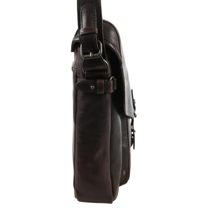  PRESTON Postbag dark cigar