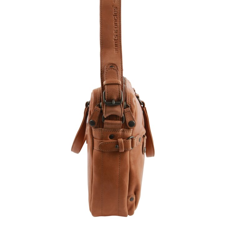 Aunts & Uncles EARL Laptoptasche cognac