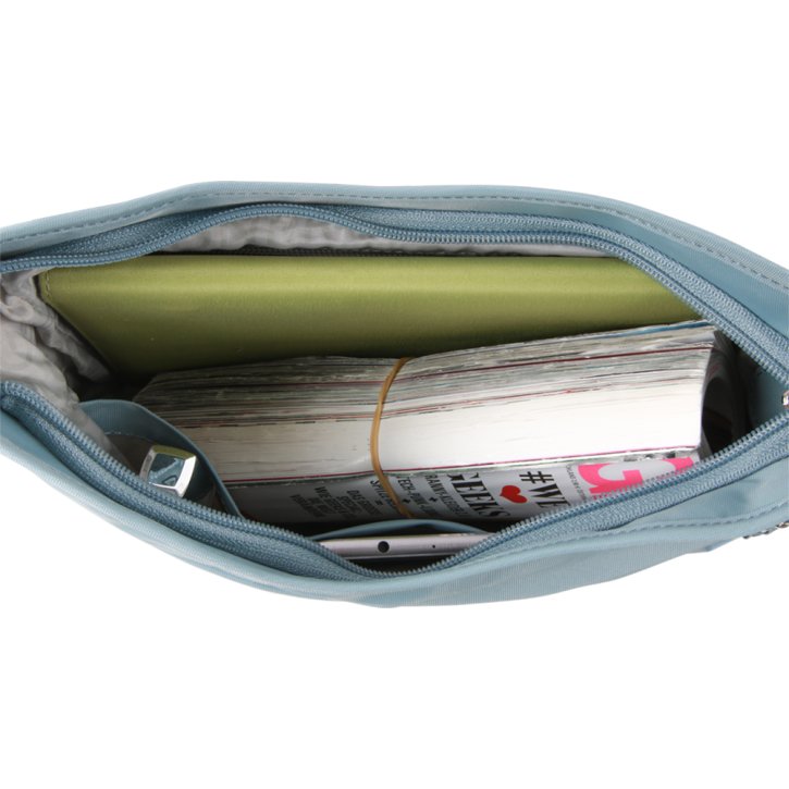  VERBIER IRMA Schultertasche light blue