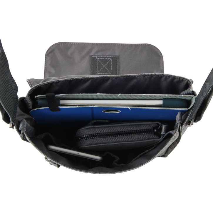 Bree PNCH STYLE 52 Schultertasche grey denim