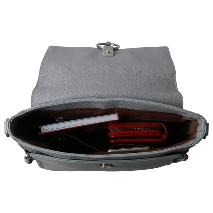 Comma LEASURE MIX Handtasche light grey