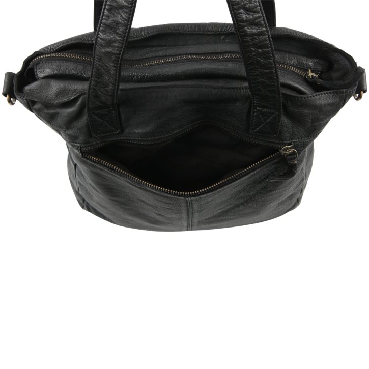 DEPECHE Shopper black