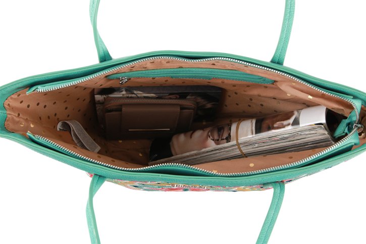 DESIGUAL MARY JACKSON CAPRI Shopper fucsia