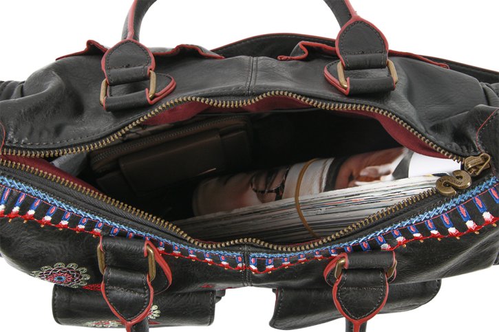 DESIGUAL CHANDY LONDON Umhängetasche negro