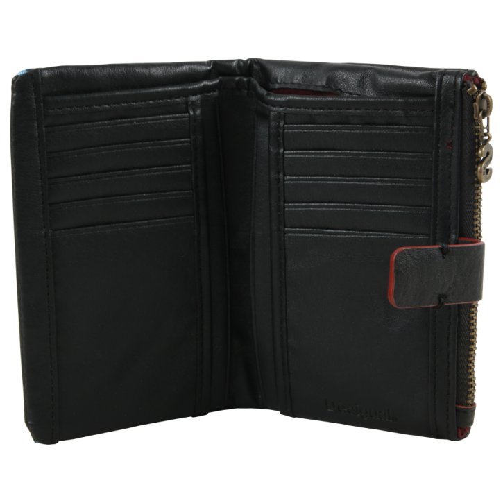 DESIGUAL CHANDY JULIA Portemonnaie negro