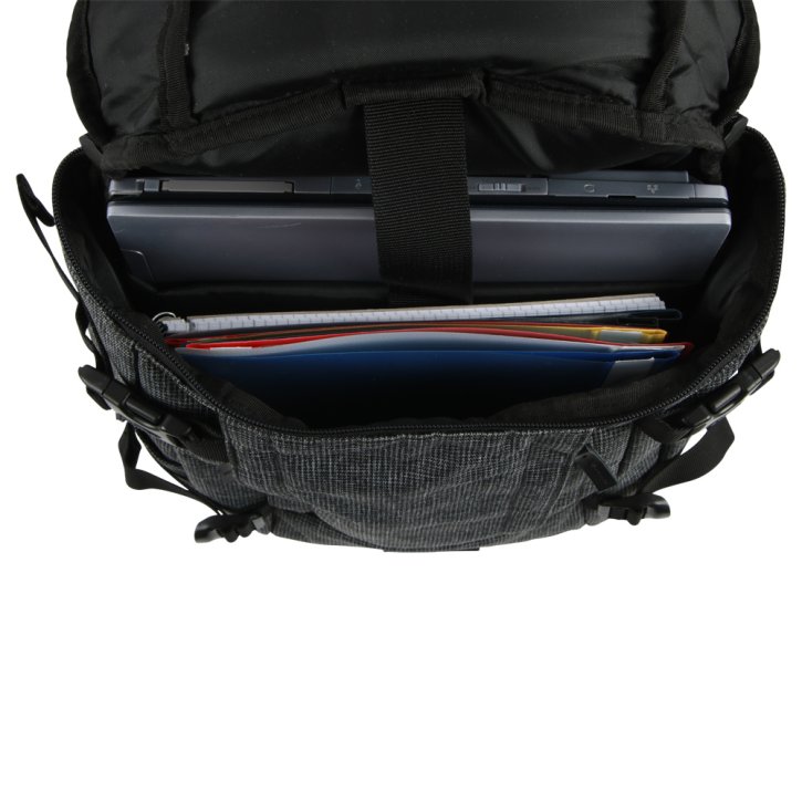 EASTPAK TOPFOLD Laptoprucksack ash blend