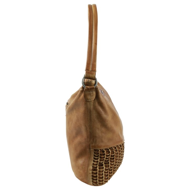 FredsBruder HAPPINESS Schultertasche dry tobacco